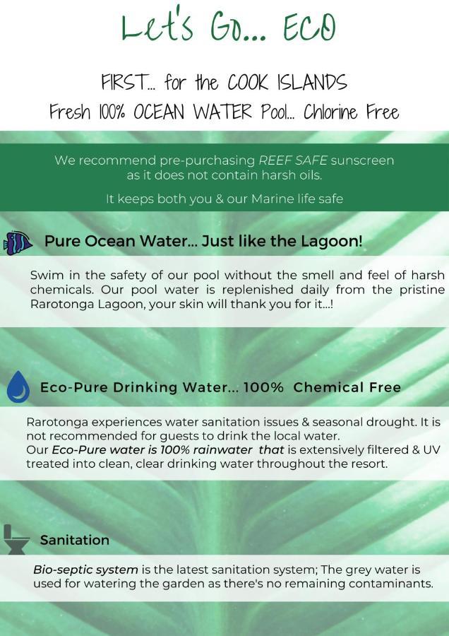 Ocean Escape Resort & Spa Rarotonga Dış mekan fotoğraf